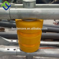 Road barrier anti-collision proof safety roller barrier for protection